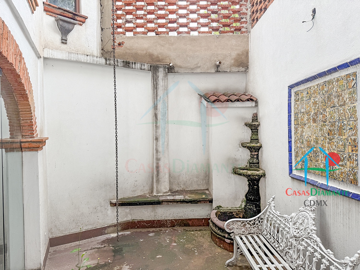 Tlacopac Casa Santacilia B - Terraza interior 2 Tlacopac Casa Santacilia B - Terraza interior 2